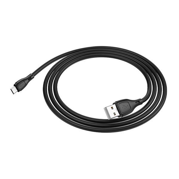 USB Cable Hoco Micro usb X61 2.4A 1m black 34064 фото
