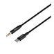 AUX Hoco UPA19 3.5 to Type-C 1m black 29730 фото 1