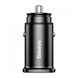 АЗП Baseus Square Metal QC 3.0 30W 2USB black 26665 фото 1