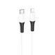 Cable Hoco Type-C to Lightning X82 20W/3A 1m white 32118 фото 3