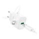 МЗП Hoco C140А 18W/3A + cable Micro white 37293 фото 3