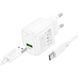 МЗП Hoco CS52A 18W/3A + cable Type-C white 40207 фото 3