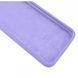 Silicone case Full camera iPhone 15 light purple 32276 фото 2