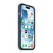 Silicone case iPhone 15 Pro Max with MagSafe storm blue 33695 фото 3