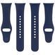 Універсальний ремінець 22mm silicone midnight blue 05023 фото 2
