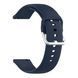 Універсальний ремінець 22mm silicone midnight blue 05023 фото 1