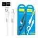 USB Cable Hoco lightning X40 2.4A 1m white 21539 фото 2
