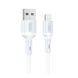 USB Cable Hoco Lightning X65 2.4A 1m white 37218 фото 1