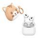 Навушники AirPods 3 Hoco EW46 white + case cat beige 32596 фото 3