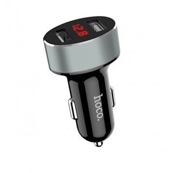 АЗП Hoco Z26 2.4A (2USB) black 20715 фото