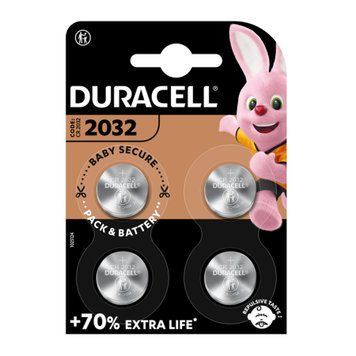 Батарейка Duracell DL2032 ( упаковка 4 шт) 42522 фото