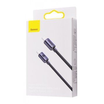 Cable Baseus Crystal Shine Series Type-C to Type-C 100W (1.2m) black 10914 фото