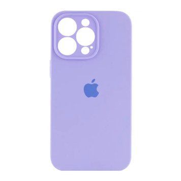Silicone case Full camera iPhone 17 light purple 45073 фото