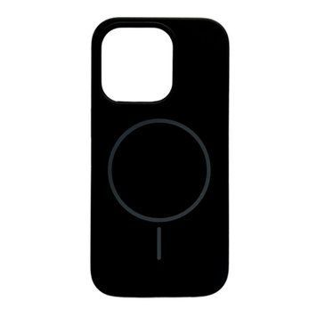 Силікон iPhone 13 Pro Max MagSafe black 45107 фото
