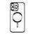 Силікон iPhone 16 Pro MagSafe chrome black 43524 фото