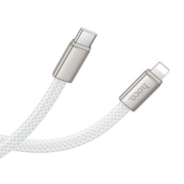 Cable Hoco Type-C to Lightning X125 PD 30W 1m white 44879 фото
