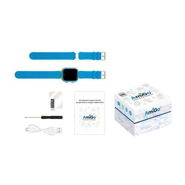 Дитячий годинник AmiGo GO 009 Blue-Yellow UA 32761 фото