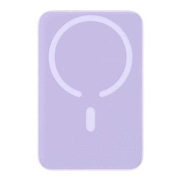 Power bank 20 000 mah Baseus Magnetic Mini Wireless Fast Charge 20W Purple 00646 фото
