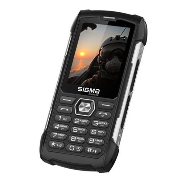 Телефон Sigma X-treme PK68 Black UA 12815 фото