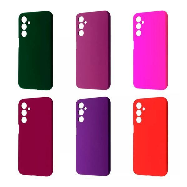 Silicone cover wave Samsung S24 FE 2024 midnight blue 47501 фото