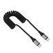Cable Hoco Type-C to Type-C X121 60w/3A 1.5m black 44465 фото 2