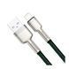 Кабель Baseus Cafule Metal Lightning 2.4A (2m) green 02900 фото 2