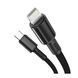 Cable Baseus High Density Braided Type-C to Lightning PD 20W (1m) black 18395 фото 2