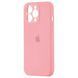 Silicone case Full camera iPhone 13 Pro Max pink 33717 фото