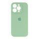 Silicone case Full camera iPhone 16 Pro pistachio 40016 фото 1