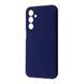 Silicone cover wave Samsung S24 FE 2024 midnight blue 47501 фото 1