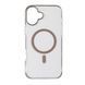 Силікон Samsung S25 Ultra MagSafe Ice Crystal Beyer gold 10478 фото 1