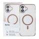 Силікон Samsung S25 Ultra MagSafe Ice Crystal Beyer gold 10478 фото 2