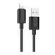 USB Cable Hoco Lightning X73 2.4A 1m black 37212 фото 2