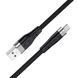 USB Cable Hoco Type-C X53 3A 1m black 23887 фото 3