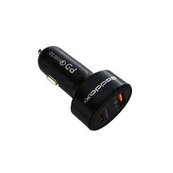 АЗП Reddax RDX-11 PD 18W/3A (USB-USB-C) + cable micro black 26594 фото