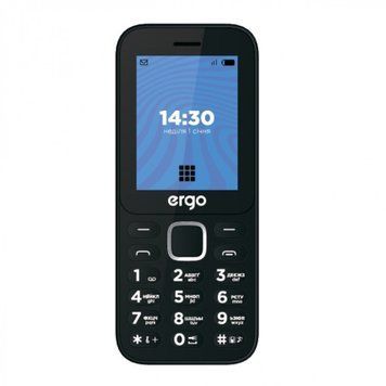 Телефон Ergo E241 Black UA 27981 фото