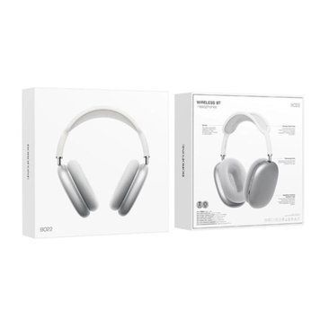 Навушники Big Bluetooth Borofone BO 22 silver 33577 фото