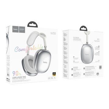 Навушники Big Bluetooth Hoco Apple AirPods W55 silver 40846 фото