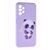 Silicone cover Art Samsung A03/A035F 2022 purple Panda 29838 фото