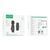 Мікрофон петличний bluetooth Hoco L15 Type-C black 33752 фото