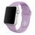 Ремінець Apple watch 42/44/45mm silicone light purple 25496 фото