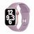 Ремінець Apple watch 38/40/41/SE silicone lilac pride 46967 фото