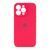 Silicone case Full camera iPhone 16 Pro Max rose red 44845 фото