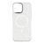 Силікон iPhone 17 Pro Marble MagSafe white 46245 фото