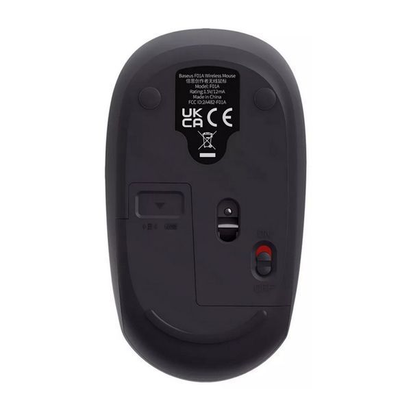 Мишка Bluetooth Baseus F01B Tri-Mode gray 29346 фото