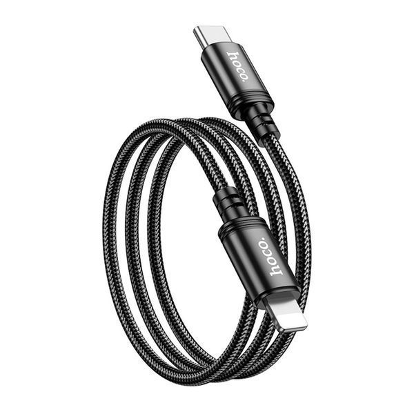 Cable Hoco Type-C to Lightning X89 27W/3A 1m black 44471 фото