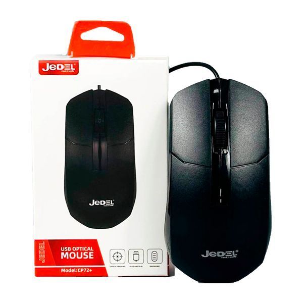 Мишка дротова JEDEL CP72+ black 47703 фото