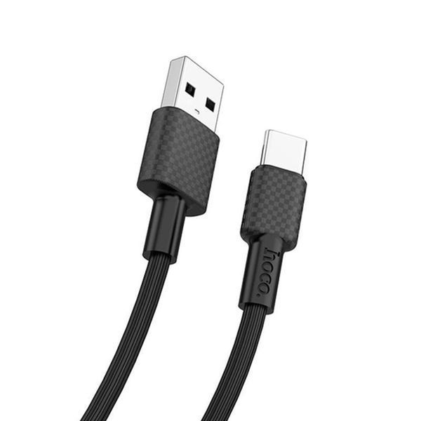 USB Cable Hoco Type-C X29 3A 1m black 31114 фото