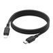 Cable Hoco Type-C to Lightning X90 3A 1m black 37880 фото 3