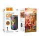 Колонка Bluetooth Hoco HA6 black+1 мікрофон black 38914 фото 1